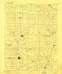 1894 Map of Butler, 1922 Print