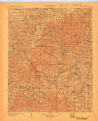 Download a high-resolution, GPS-compatible USGS topo map for Forsyth, MO (1907 edition)