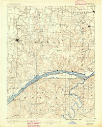 1890 Map of Fulton