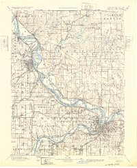 Download a high-resolution, GPS-compatible USGS topo map for Kansas City, MO (1932 edition)