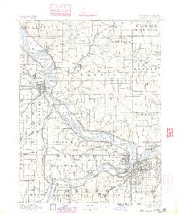 1890 Map of Kansas City