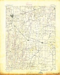 1890 Map of Moberly