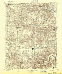 1903 Map of Palmyra, 1943 Print