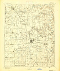 1894 Map of Sedalia