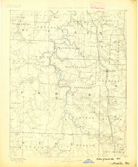 1886 Map of Stockton