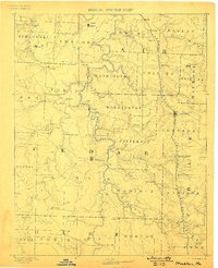 1886 Map of Stockton, 1898 Print