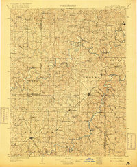 1903 Map of Sullivan, 1916 Print