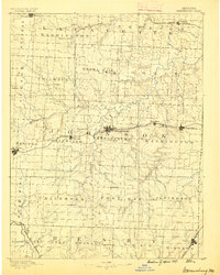 1887 Map of Warrensburg