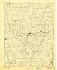 1894 Map of Warrensburg, 1913 Print