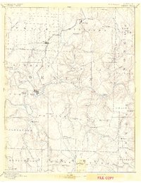 1894 Map of Bent Tree Harbor, MO