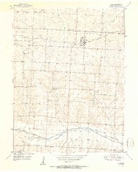 1951 Map of Alma, MO