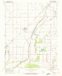 Download a high-resolution, GPS-compatible USGS topo map for Anniston, MO (1971 edition)