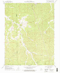 Download a high-resolution, GPS-compatible USGS topo map for Anthonies Mill, MO (1976 edition)