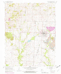 Download a high-resolution, GPS-compatible USGS topo map for Appleton City, MO (1982 edition)