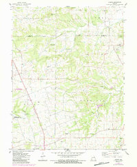 Download a high-resolution, GPS-compatible USGS topo map for Auburn, MO (1984 edition)