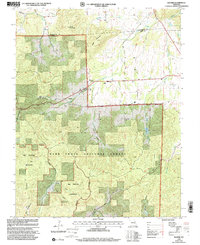 Download a high-resolution, GPS-compatible USGS topo map for Banner, MO (2002 edition)