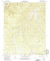 preview thumbnail of historical topo map of Shannon County, MO in 1964