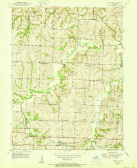 Download a high-resolution, GPS-compatible USGS topo map for Bates City, MO (1951 edition)
