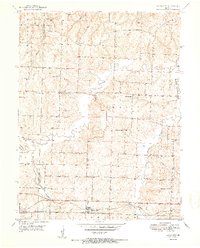 Download a high-resolution, GPS-compatible USGS topo map for Bates City, MO (1951 edition)