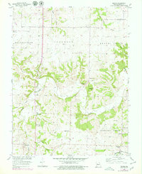 Download a high-resolution, GPS-compatible USGS topo map for Beaman, MO (1979 edition)