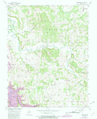 Download a high-resolution, GPS-compatible USGS topo map for Bearcreek, MO (1982 edition)