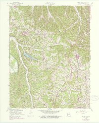 Download a high-resolution, GPS-compatible USGS topo map for Belew Creek, MO (1975 edition)