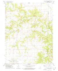 Download a high-resolution, GPS-compatible USGS topo map for Bellflower North, MO (1977 edition)