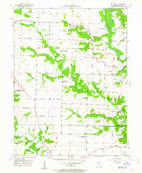 Download a high-resolution, GPS-compatible USGS topo map for Benjamin, MO (1963 edition)