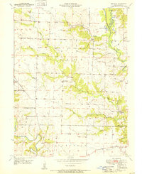 Download a high-resolution, GPS-compatible USGS topo map for Benjamin, MO (1951 edition)