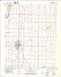 Download a high-resolution, GPS-compatible USGS topo map for Bernie, MO (1979 edition)