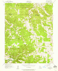 Download a high-resolution, GPS-compatible USGS topo map for Beulah, MO (1959 edition)