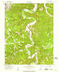 Download a high-resolution, GPS-compatible USGS topo map for Big Piney, MO (1959 edition)