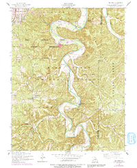 Download a high-resolution, GPS-compatible USGS topo map for Big Piney, MO (1991 edition)