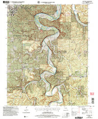 Download a high-resolution, GPS-compatible USGS topo map for Big Piney, MO (2006 edition)