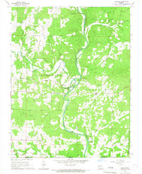 Download a high-resolution, GPS-compatible USGS topo map for Billmore, MO (1967 edition)