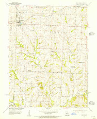 Download a high-resolution, GPS-compatible USGS topo map for Blackburn, MO (1955 edition)