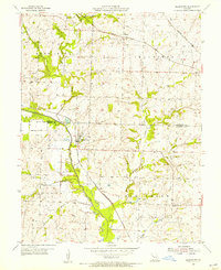 Download a high-resolution, GPS-compatible USGS topo map for Blairstown, MO (1956 edition)