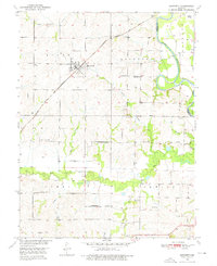 Download a high-resolution, GPS-compatible USGS topo map for Bosworth, MO (1976 edition)