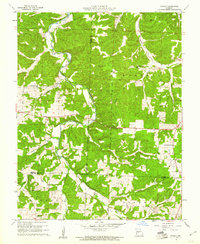 Download a high-resolution, GPS-compatible USGS topo map for Branch, MO (1961 edition)