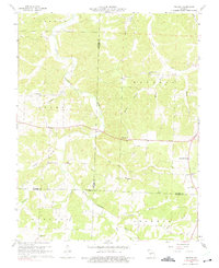 Download a high-resolution, GPS-compatible USGS topo map for Branch, MO (1975 edition)