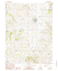 Download a high-resolution, GPS-compatible USGS topo map for Braymer, MO (1985 edition)