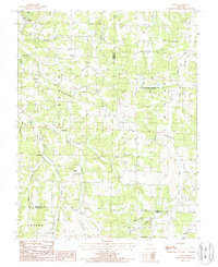Download a high-resolution, GPS-compatible USGS topo map for Brays, MO (1988 edition)