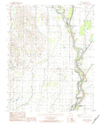 Download a high-resolution, GPS-compatible USGS topo map for Broseley, MO (1984 edition)