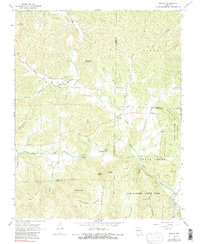 Download a high-resolution, GPS-compatible USGS topo map for Brunot, MO (1983 edition)