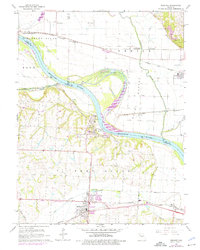 Download a high-resolution, GPS-compatible USGS topo map for Buckner, MO (1976 edition)