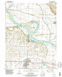 Download a high-resolution, GPS-compatible USGS topo map for Buckner, MO (1997 edition)