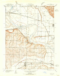 Download a high-resolution, GPS-compatible USGS topo map for Buckner, MO (1955 edition)
