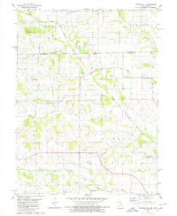 preview thumbnail of historical topo map of Schuyler County, MO in 1980