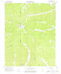 Download a high-resolution, GPS-compatible USGS topo map for Bunker, MO (1977 edition)