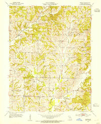 Download a high-resolution, GPS-compatible USGS topo map for Burton, MO (1954 edition)